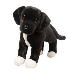 PELUCHE - TWISTER CHIEN NOIR ET BLANC 17